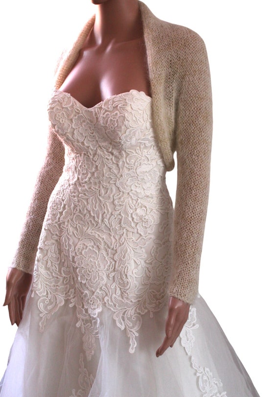 gold shrugs and boleros for evening dresses Plus Womens' Elegant Lace Mermaid Gown