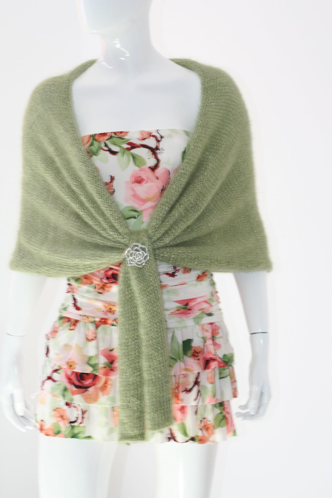 shawl winter wedding