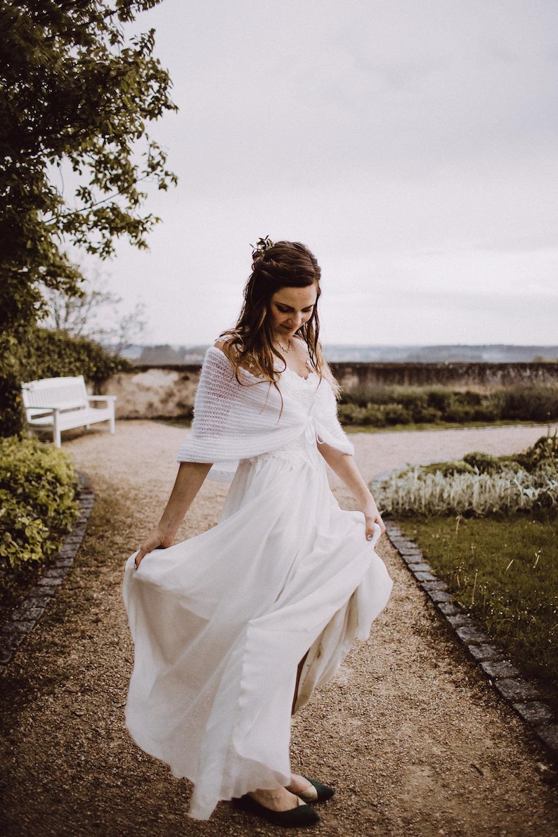 Shawls for dresses for weddings Winter wedding shawl