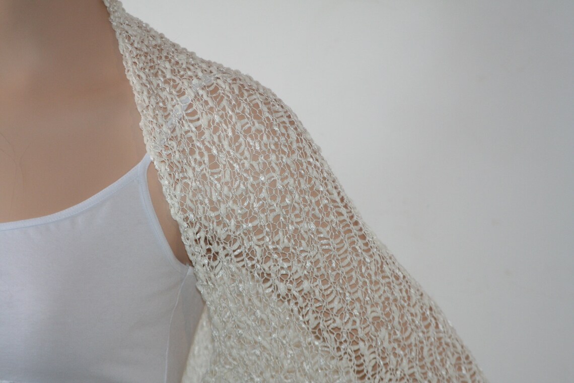 Shrug for Summer Shrug for Women Shrug for Dresses White Etsy