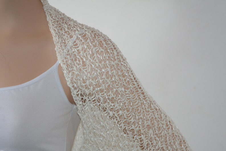 Shrug for Summer Shrug for Women Shrug for Dresses White Etsy