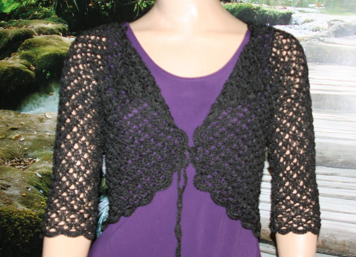 White lace jacket White lace jacket for wedding dress White Etsy