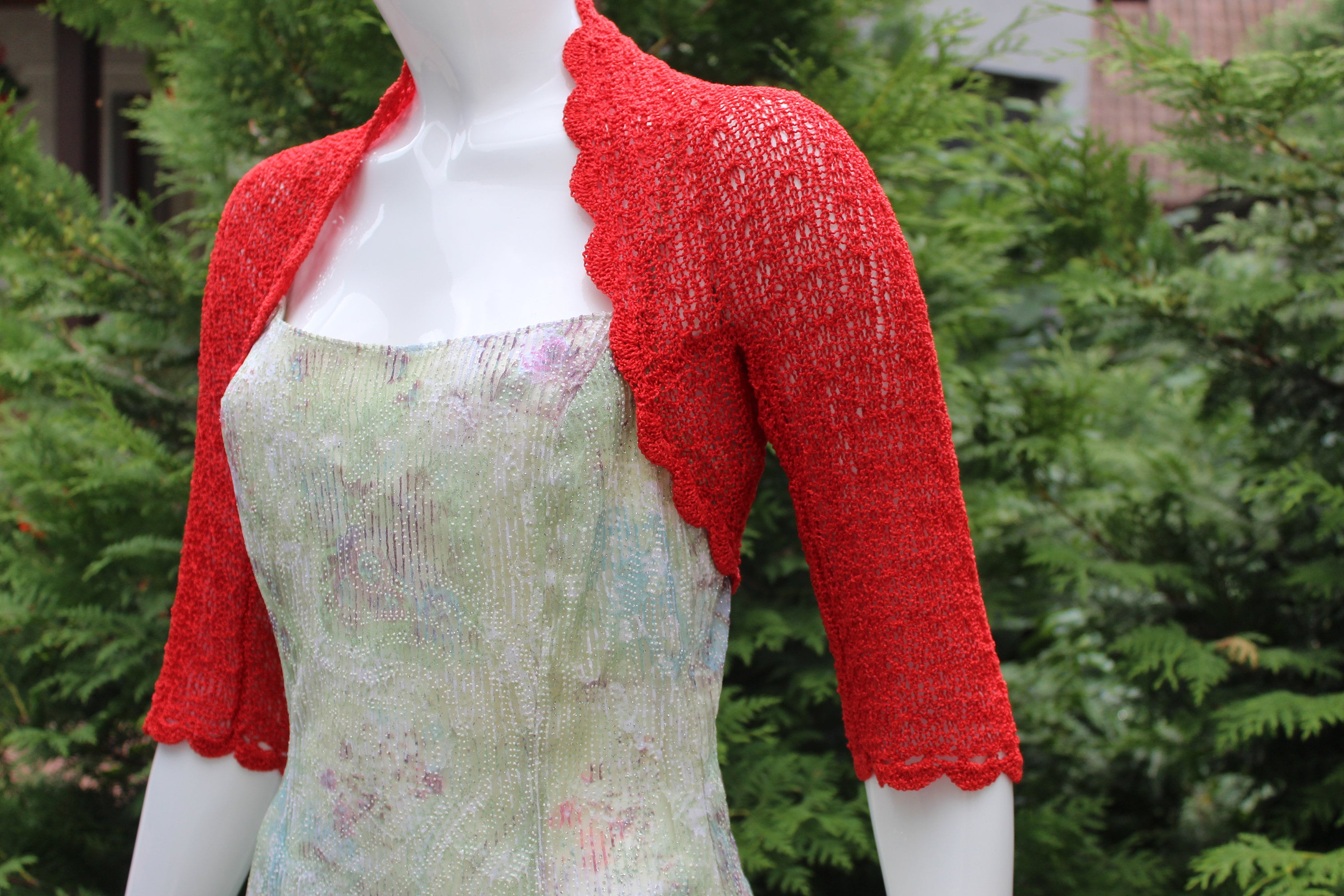 Red Crochet Shrug Wedding Bolero Shrug Bolero Jacket Lace Shrug Bridal Shoulders Cover Bridesmaids Cover up Bolero Etsy UK