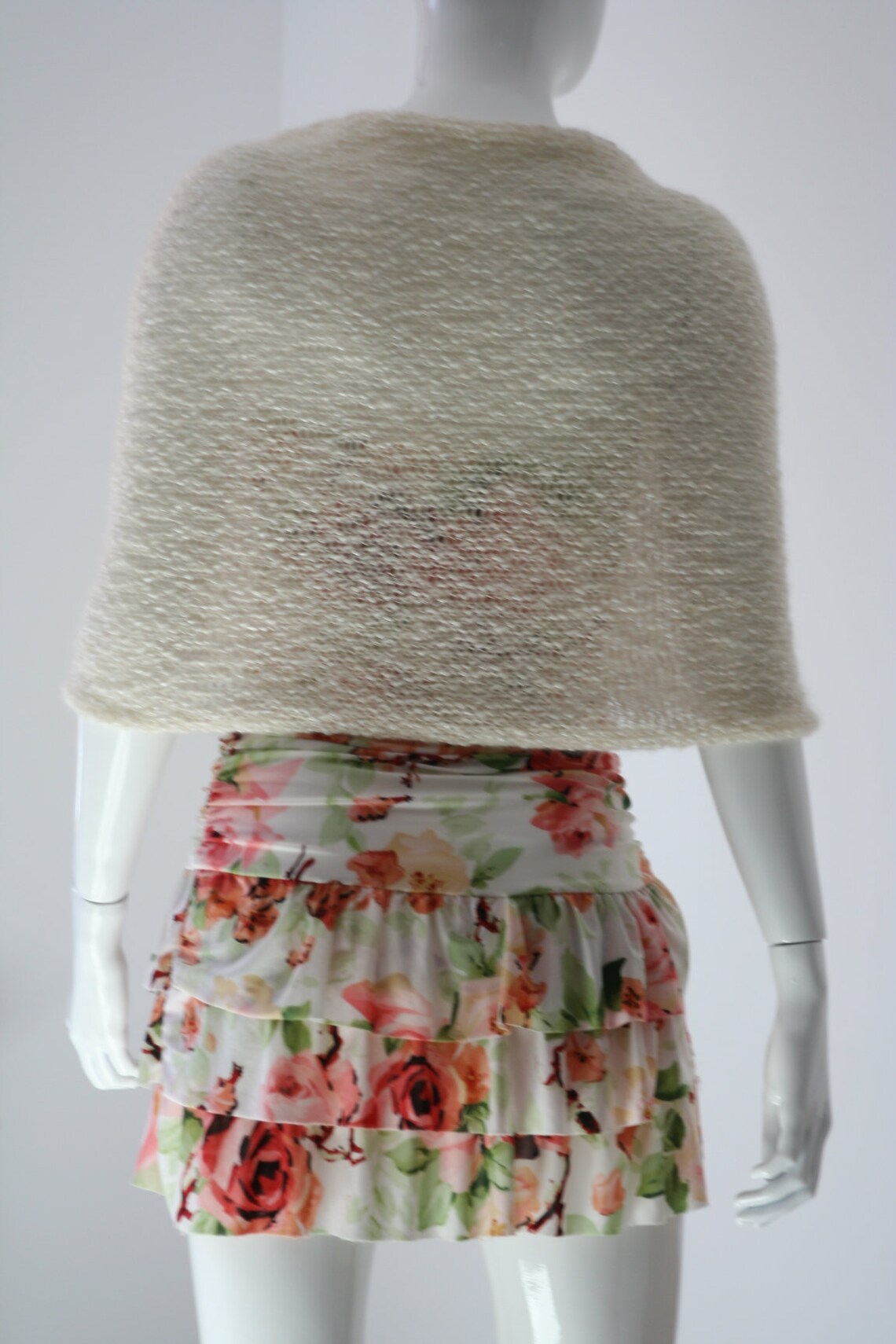 shawl winter wedding