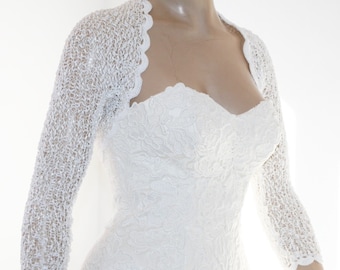 Wedding  shrug, White shrug for wedding dress, Bridal jackets and shrug, White shrug, Bridal shrug, Wedding dress shrug, Shrug bridal