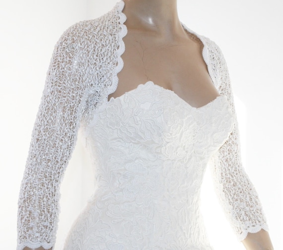 wedding dress boleros and shrugs