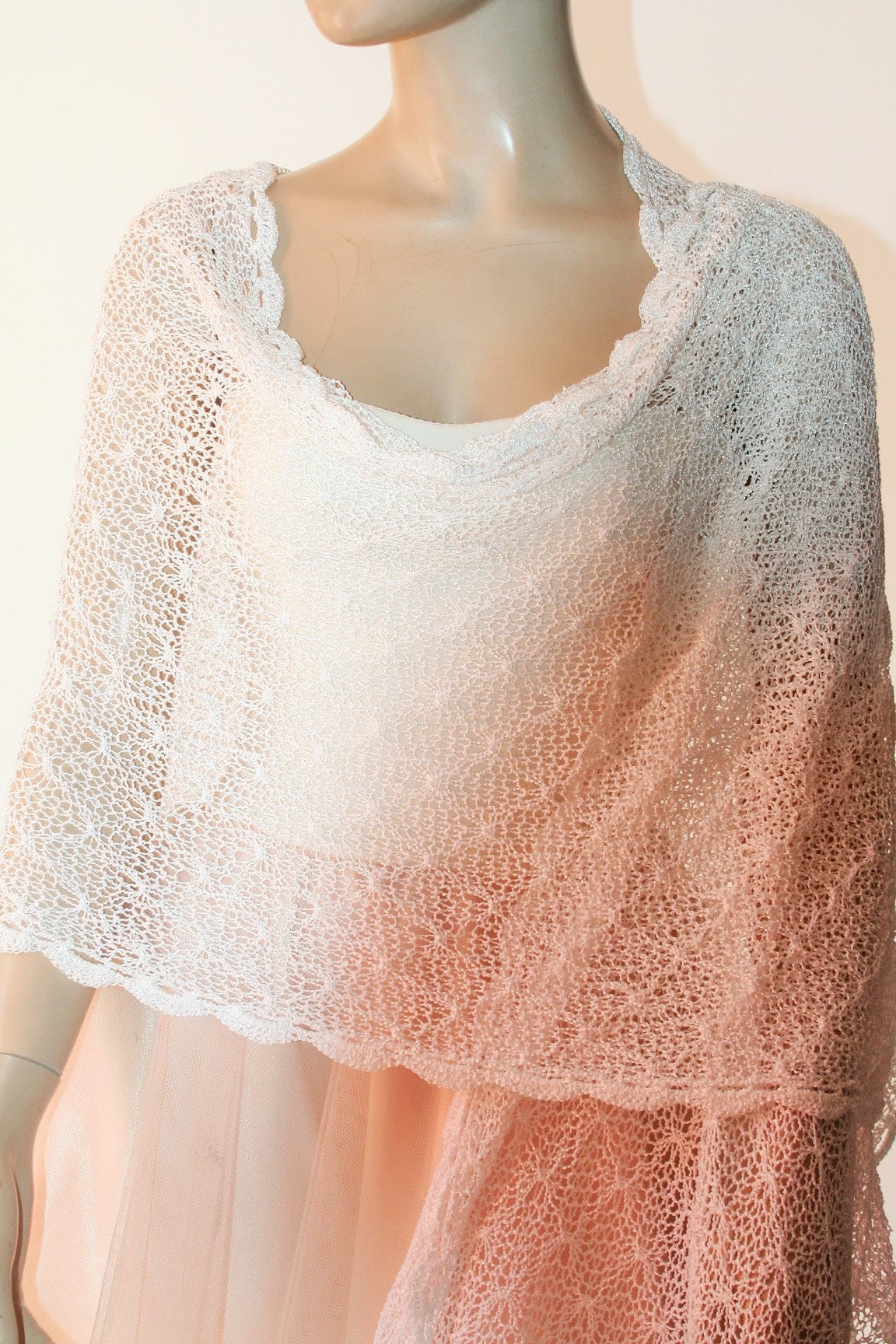 shawl for white dress