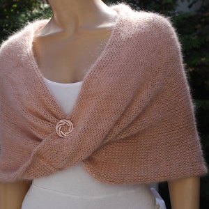 Rose Gold Shrug Etsy UK
