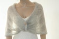 Silver cape, Shawls for dresses for weddings, Winter wedding shawl, Bridal shawls and wrap for wedding, Gray shawl for wedding, Bridal cape product logo