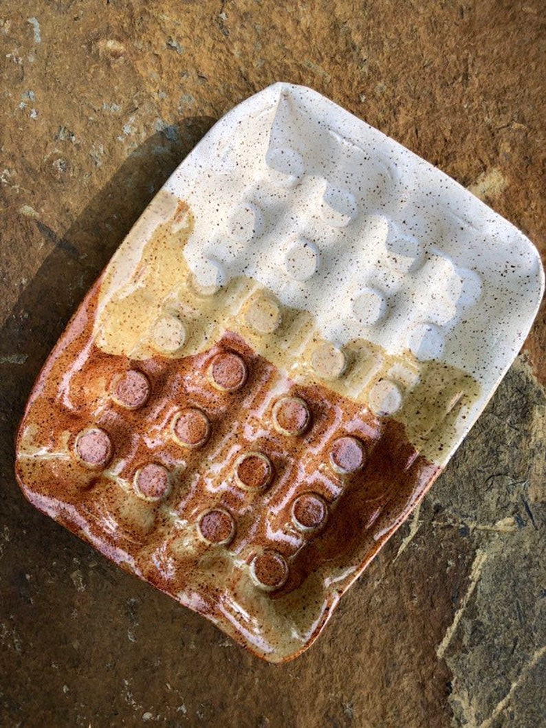 Ceramic Egg Carton holds 24 eggs Etsy