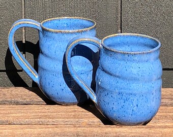 Cobalt Blue Ceramic Mug (One)