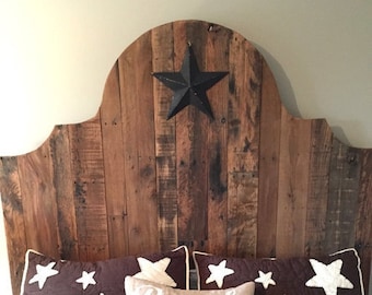 Reclaimed Wood, Headboard, Home Decor, Primitive, Bed, Furniture, Rustic Home, Primitive, Country Living, Lake, Cottage, Cabin