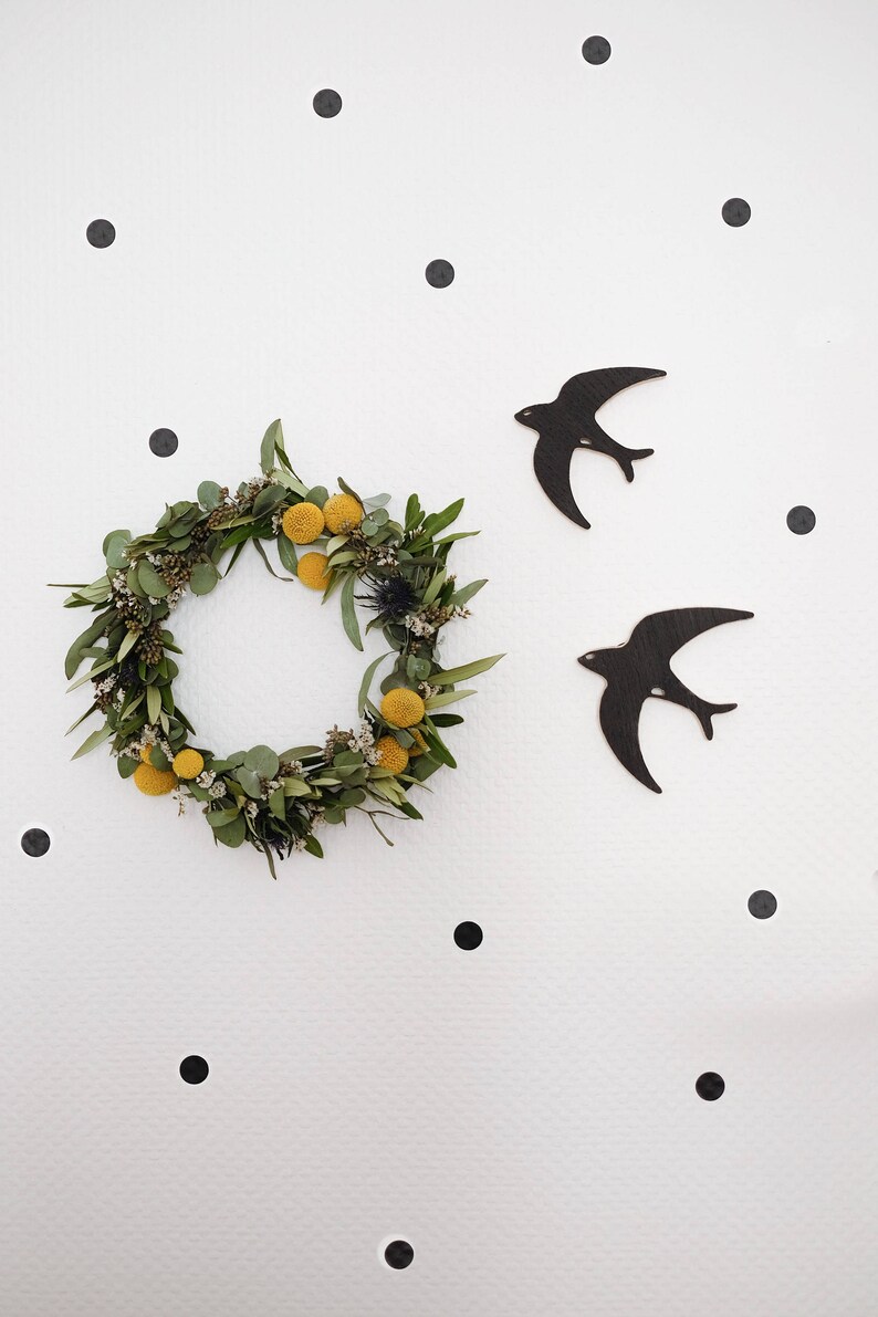 Andorinha Wood Swallow Home decor Decoration Etsy