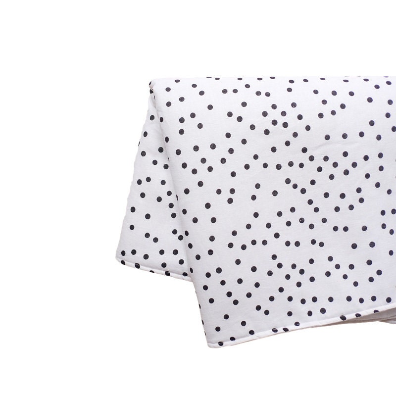 Black and white polka dots pattern Baby Blanket 70x120 cm Etsy