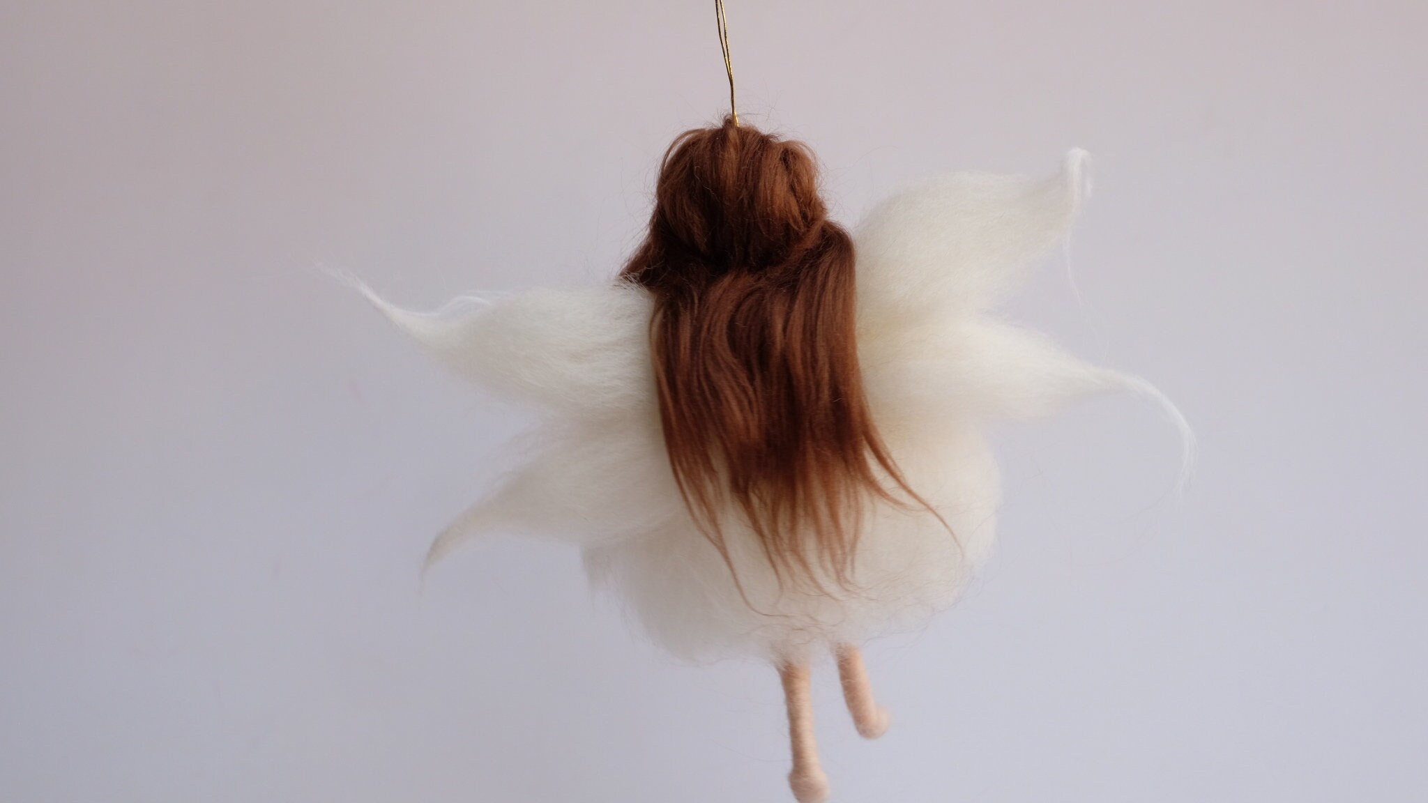 Fairy Gift for Girl, Rear View Mirror Ornament ,felt Doll Fairy ...