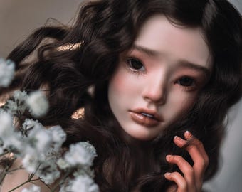 READY OOAK fashion doll Asuma Girl 36 cm beautiful resin handmade artist bjd