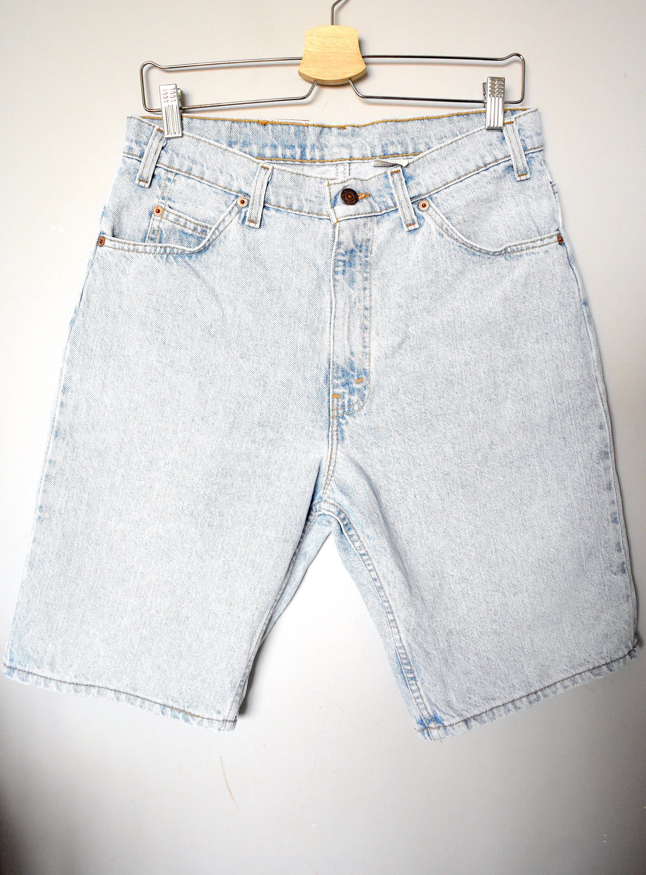 Vintage 90's Levi's 550 Denim Shorts/ High-waisted - Etsy