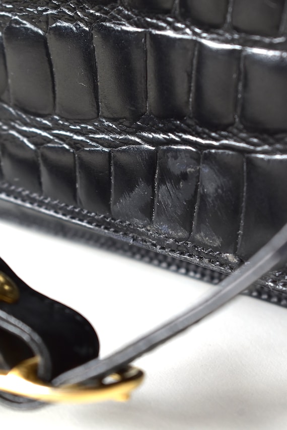 Croc print purse hotsell