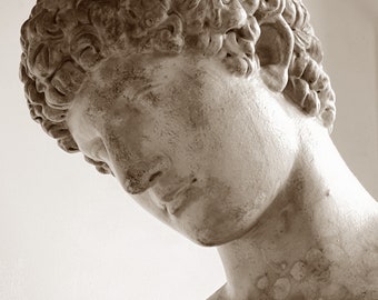 Cast of Antinous, photography, Giclee print.