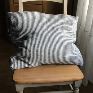 Ticking fabric cushion cover / Pillow cover