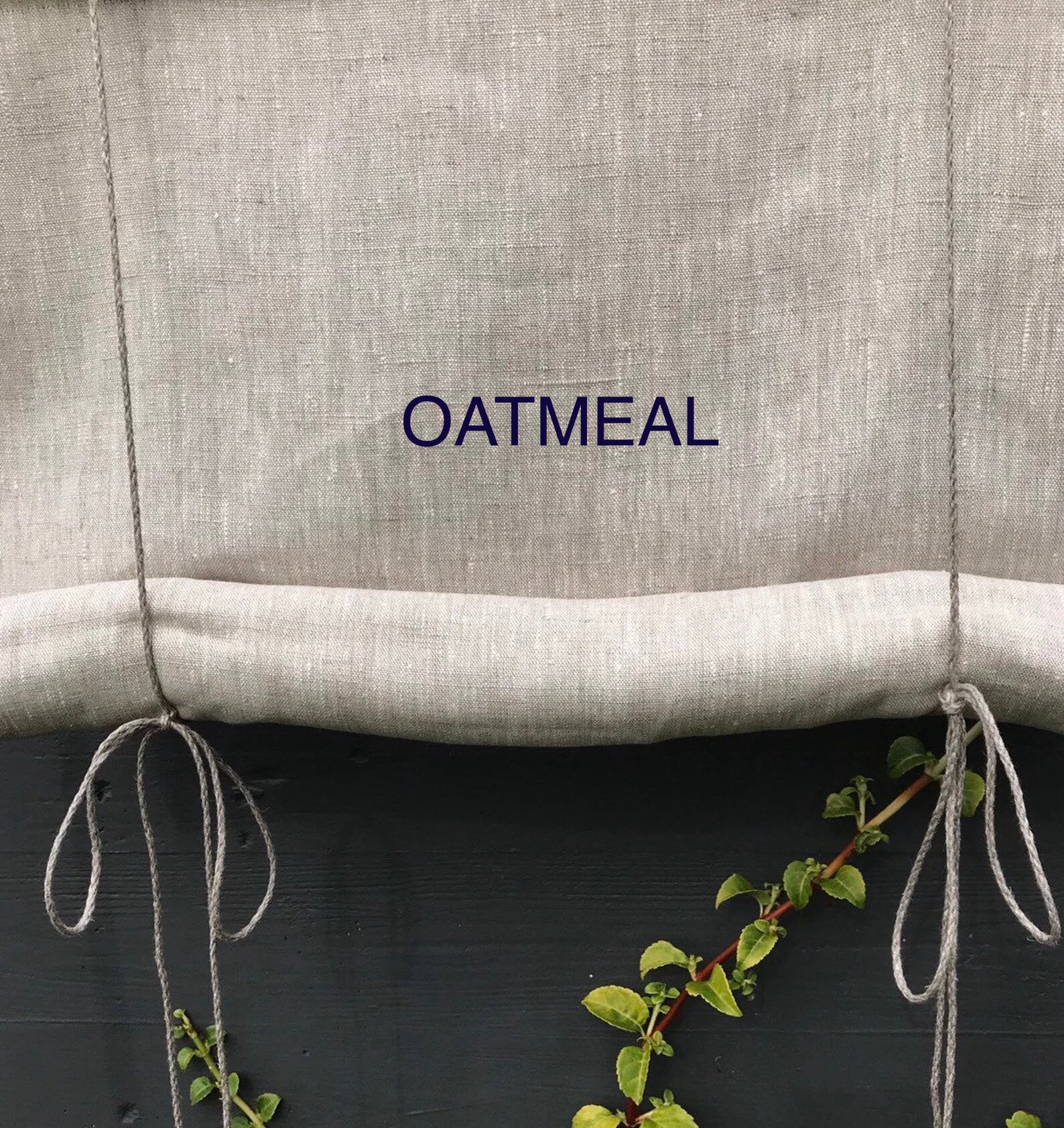 Window Blind OSLO / Roll up Blind / Tie up Blind / Swedish Etsy Canada