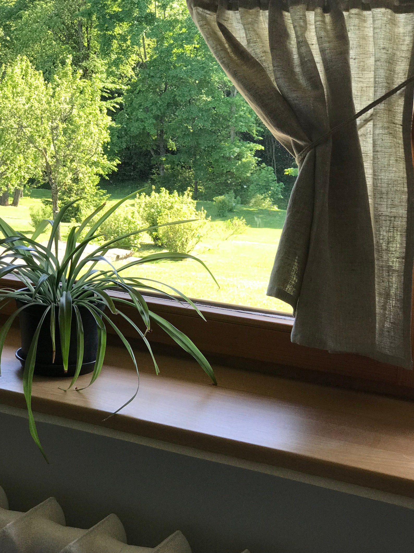 Cafe Curtains DURHAM/ Linen Cafe Curtains / Linen Etsy