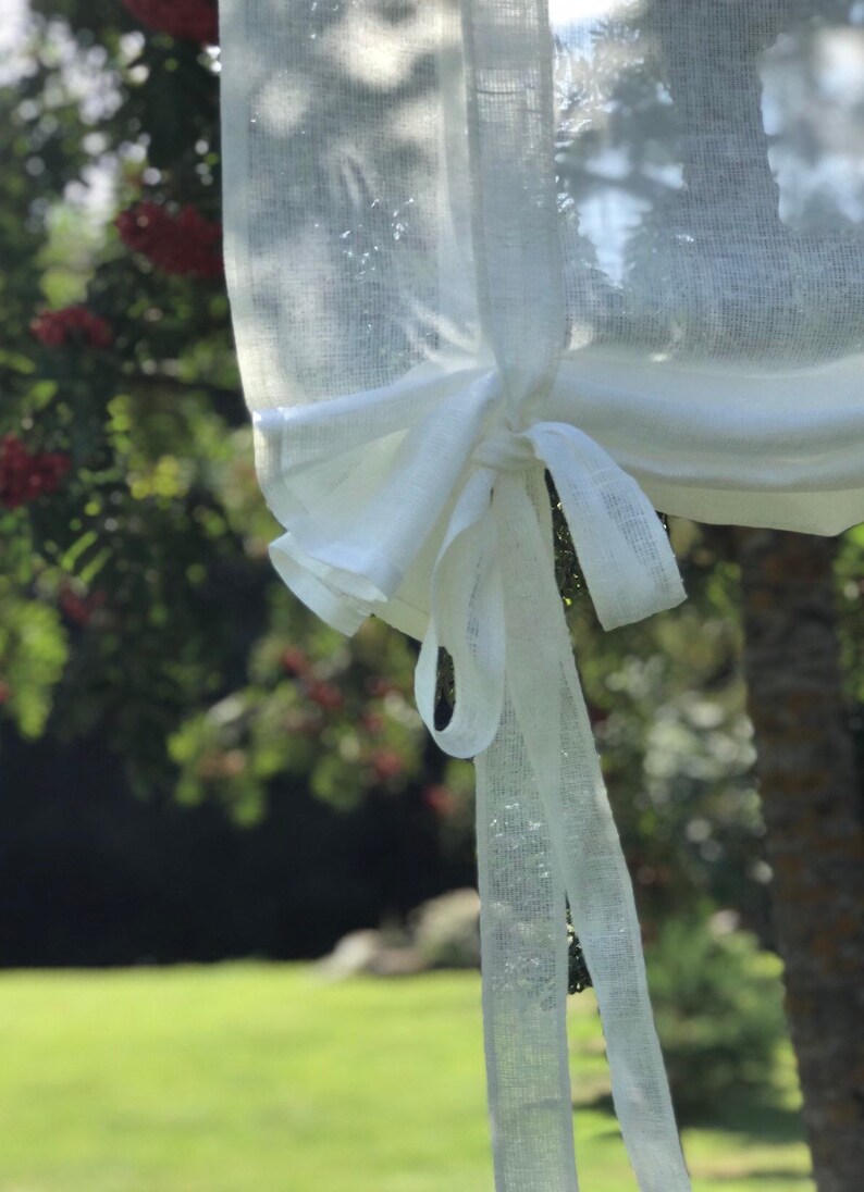 Window Blind FLORENCE/ Roll up Blind / Tie up Blind / Swedish Etsy UK