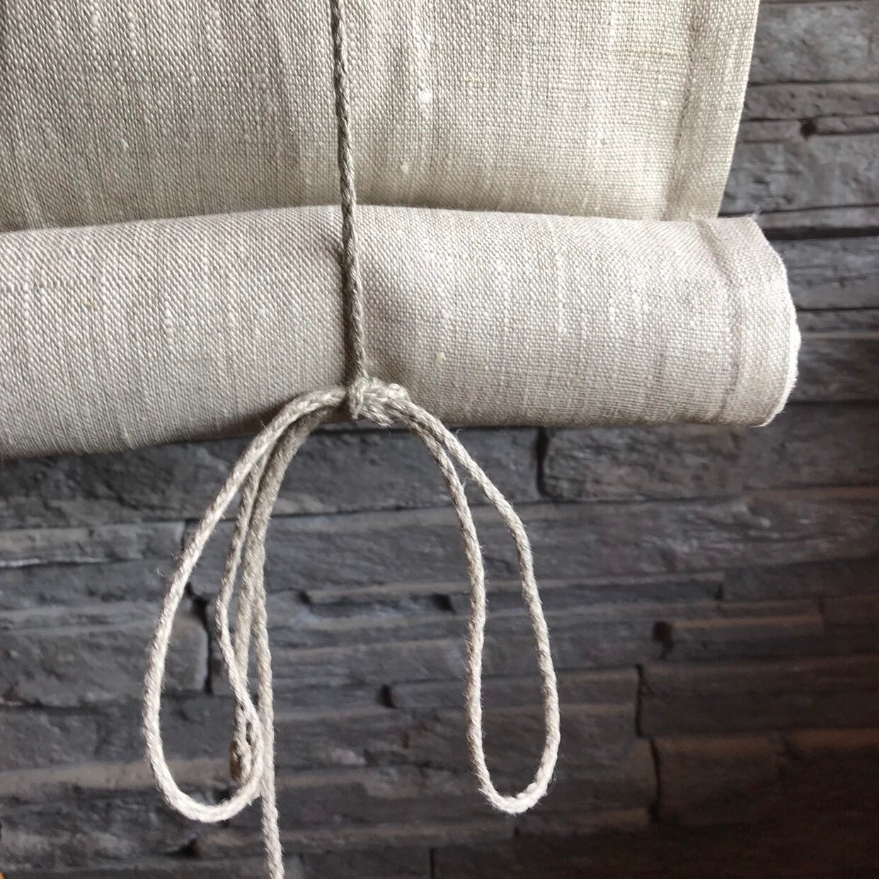 Window Blind OSLO / Roll up Blind / Tie up Blind / Swedish Etsy Canada