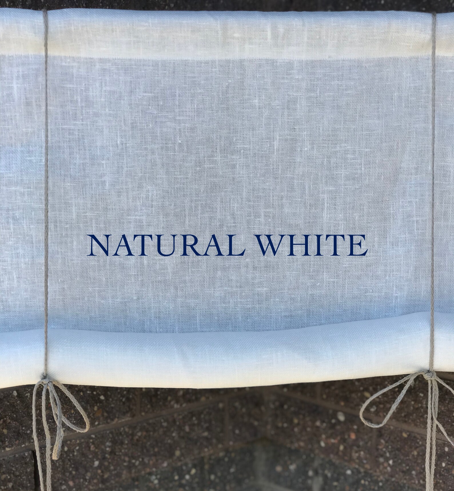 Window Blind OSLO / Roll up Blind / Tie up Blind / Swedish Etsy Canada