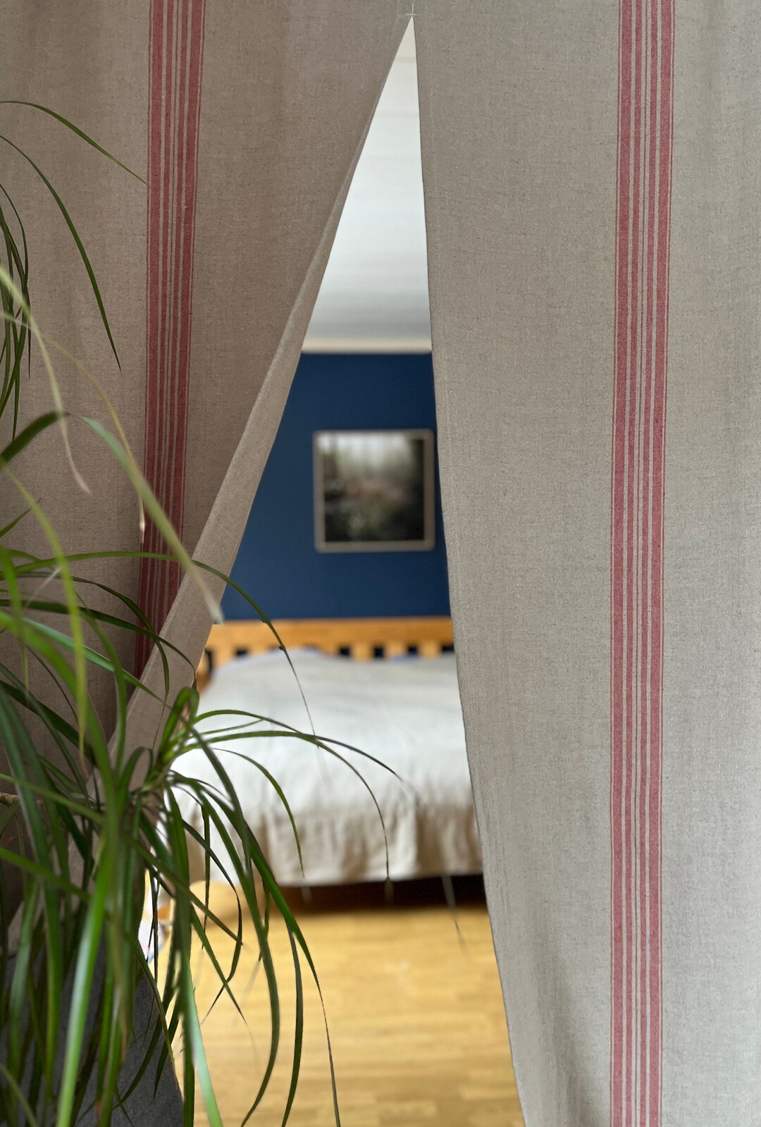 Noren Linen Curtains / Japandi Style / Privacy Screen / Room Etsy