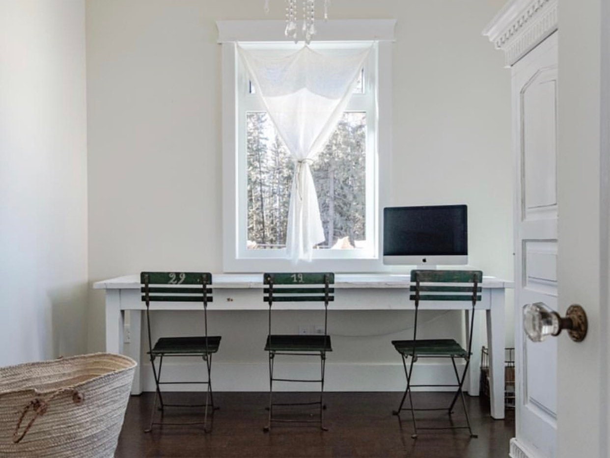 Linen tab top curtain CALGARY/ white linen curtain panel with Etsy