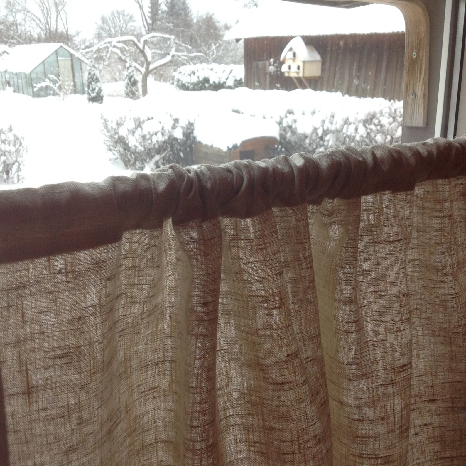 Cafe Curtains DURHAM/ Linen Cafe Curtains / Linen Etsy