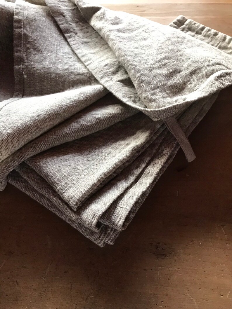 Linen Hand Towels / Kitchen Towels / Tea Towels / | Etsy