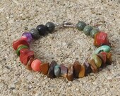 Bohemian Boho Bracelets Assorted Stone Beads Southwest Rustic Cowgirl Hippie Tribe Colorful Bracelet Tribal Sundance Jewelry Gift