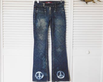 Hip hugger jeans | Etsy