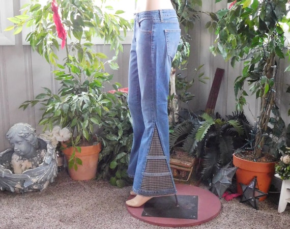 Girls Jeans Junior Size 7 Levi Bell 