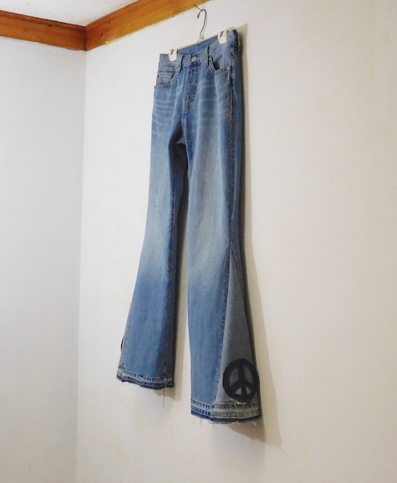 flare jeans mens levi's