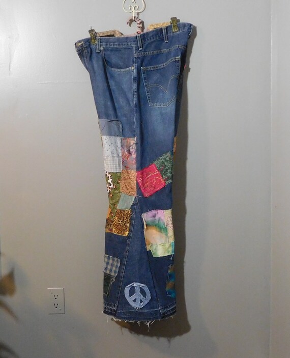 Mens Levi Bell Bottom Jeans Boyfriend 