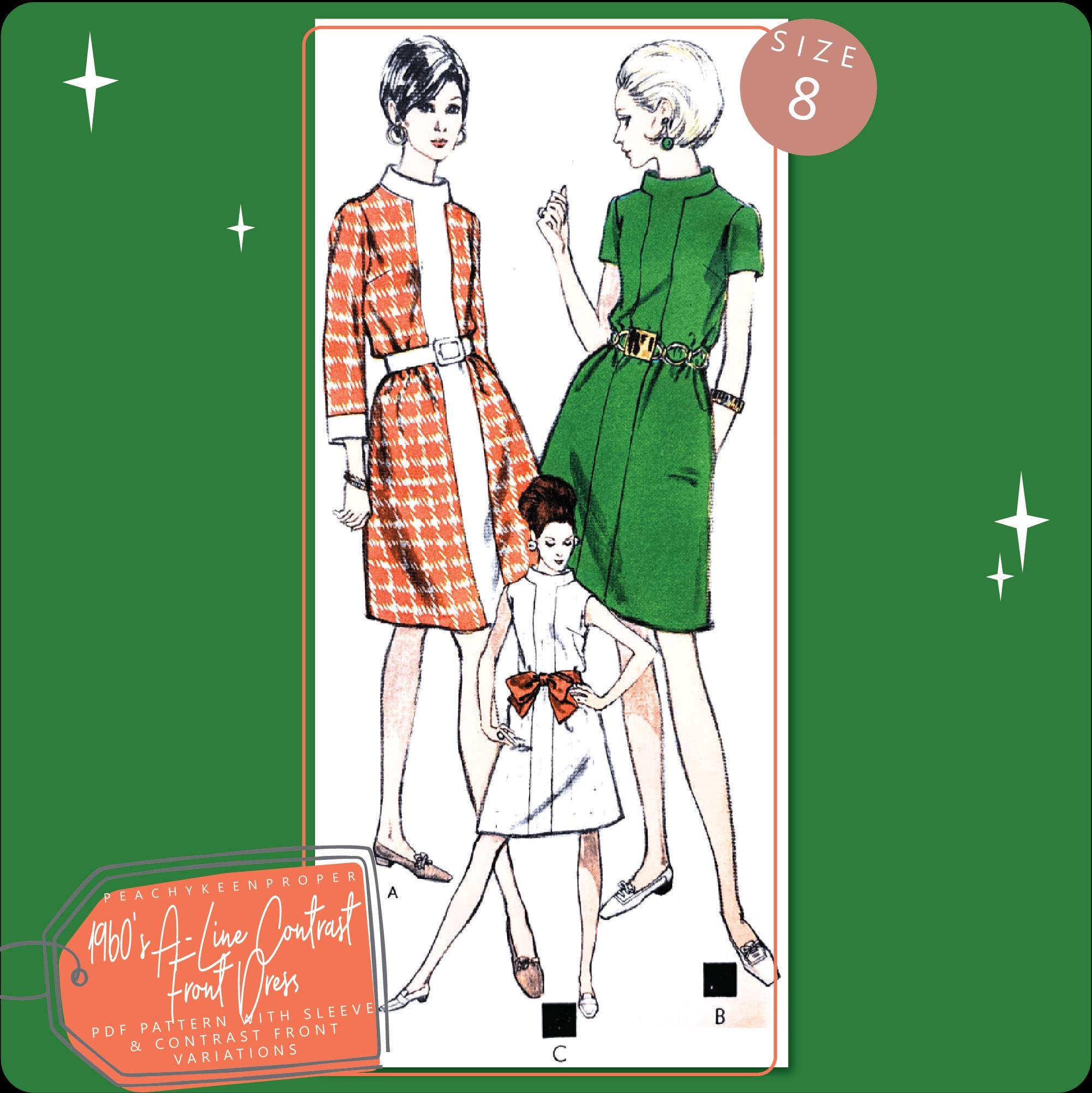 contrast a line dress J'Adore Dresses main image 0