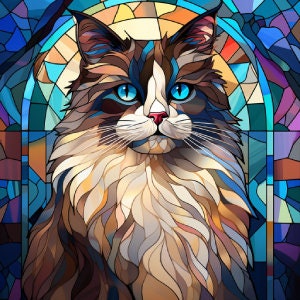 Ragdoll Cat Printable Digital Download