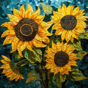 Sunflower Wall art Printable Download