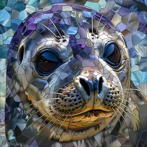 Seal Printable Digital Download