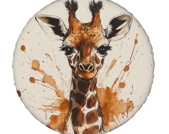 Giraffe Thickened Spare Tire Cover