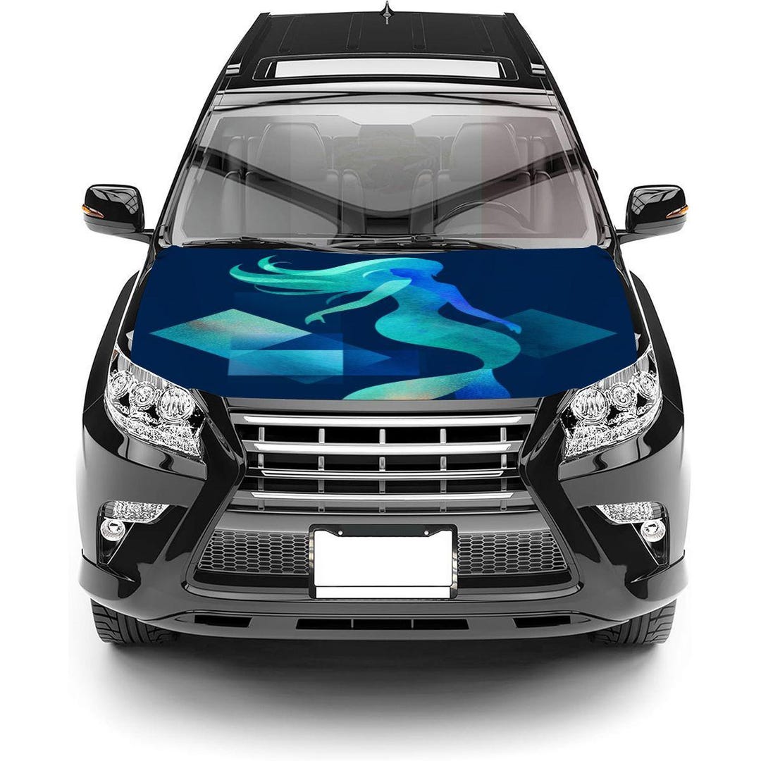 Mermaid Car Hood Cover - Etsy