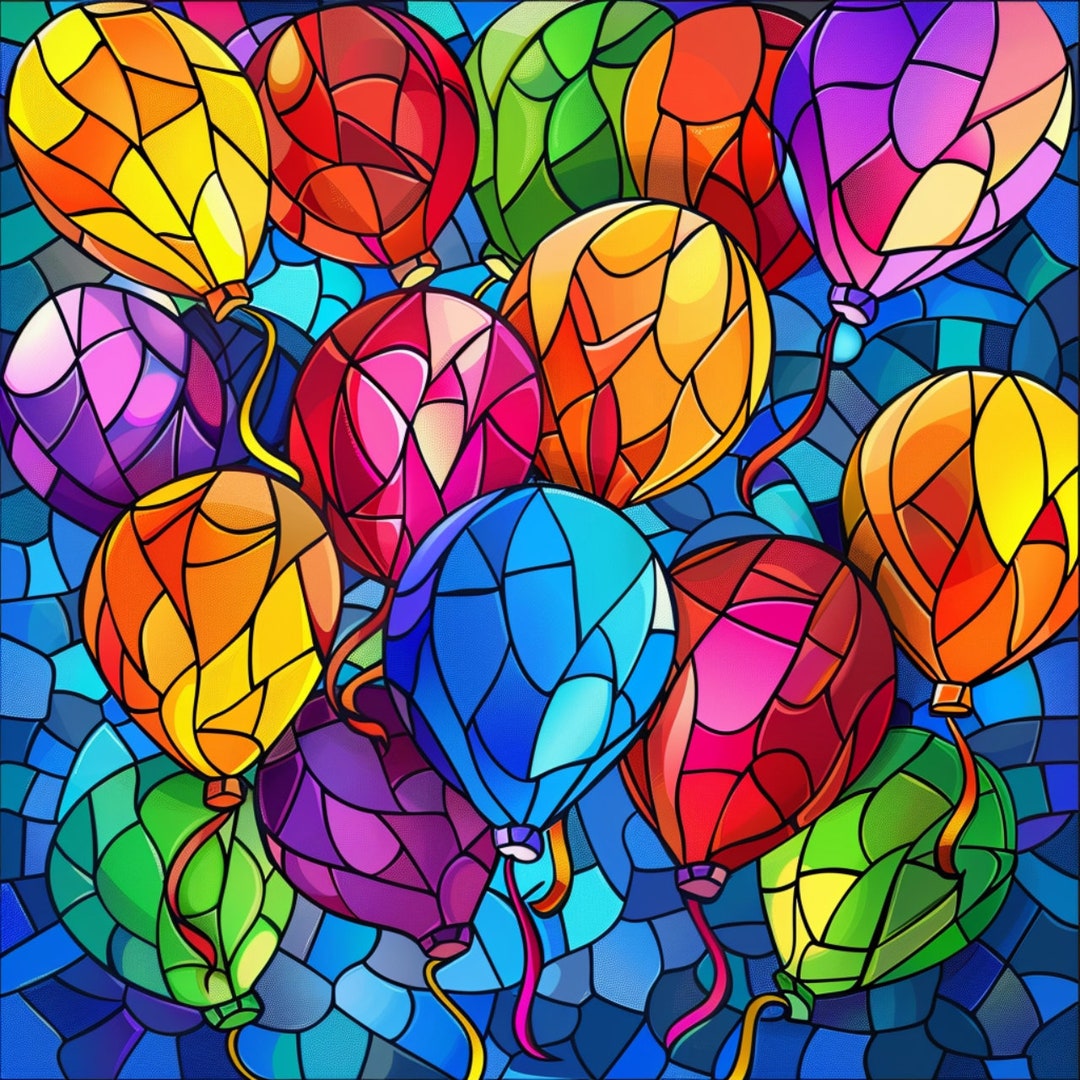 Balloons Printable Digital Download - Etsy