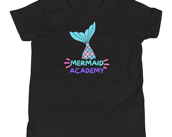 Mermiad Academy T-shirt met korte mouwen voor jongeren