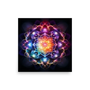 Yoga Studio Poster cho ku rei chakra healing energy