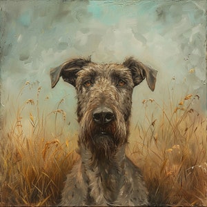 Irish Wolfhound Printable Digital Download
