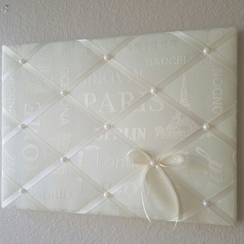 Lavender Themed Fabric Photo Memo Vision Board Etsy