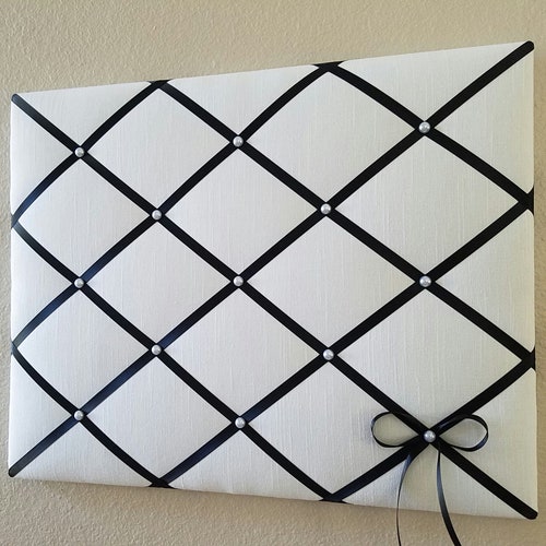 Mémo en tissu blanc, photo, tableau de visualisation